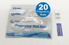 Pregnancy Test Strips (HCG), 20-count