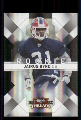 2009 Donruss Threads Silver Holofoil #145 Jairus Byrd /250 - Image 1 of 2