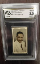 1935 Stephen Mitchell & Sons A Gallery Of 1934 #18 Duke Ellington CGA 8.5 NM/MT+