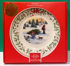 LENOX annuale PIATTO VACANZE 2013 1° QUALITA' made in USA - - - NUOVO in SCATOLA - Foto 1 di 5