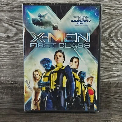 X-Men First Class DVD 2011 Action Sci-Fi Movie Marvel New Sealed - Image 1 of 2