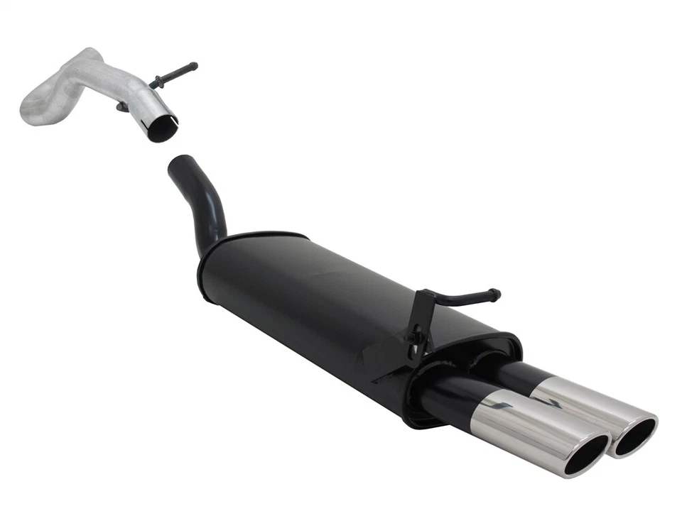 Novus Sportauspuff für Audi A3 / Seat Leon / VW Golf 4 / VW New Beetle 2x85/58m - Bild 1 von 1