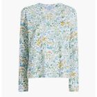Pyjama femme Hill House lierre tee-shirt de sommeil multi sherwood forêt à manches longues NEUF