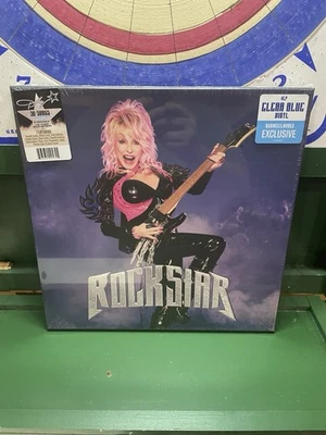 Dolly Parton Rockstar Sealed Blue Vinyl Record 4 LP Box Set Limited Edition - Image 1 of 2