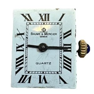 Baume & Mercier BAUMATIC 5100 6-Jewel Self-Winding 8M Watch Unadjusted FOR PARTS - Picture 1 of 17