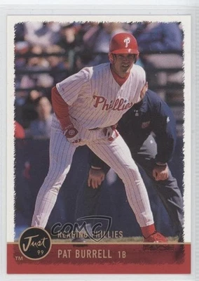 1999 Just Minors Pat Burrell #64 Rookie RC - Image 1 of 2