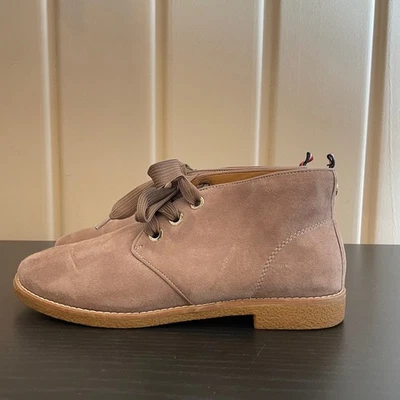 Tommy Hilfiger Leather Suede Chukka Boots Tan/Taupe  Women's 9.5 M - Image 1 of 4
