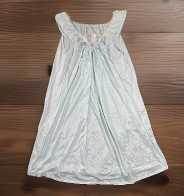 Camisón vintage Sears para mujer talla 16 de nailon busto de encaje transparente hecho en EE. UU. Foto 1 de 4