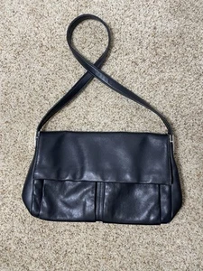 Crazy Horse by Liz Claiborne Genuine Leather Shoulder Bag. - Picture 1 of 17