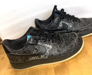NIKE AIR FORCE 1 SPACE JAM COMPUTER CHIP DH5354-001 HERREN GRÖSSE 9,5 Schuhe Turnschuhe - Bild 1 von 8