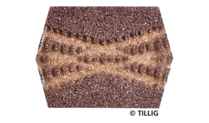 Tillig 86322 Gleisbettung K2 - Kreuzung (83170), 30°, TT - Bild 1 von 1