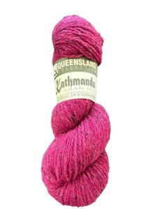 Colección Queensland Katmandú Aran 100 Hilos Merino Seda Cachemira Dijon 208 yardas - Imagen 1 de 7