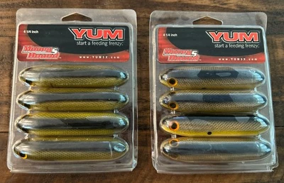 YUM MONEY HOUND 4.25" "OL' YELLA" “fox dog” - USA - 2 PACKAGES - Image 1 of 4