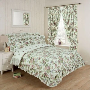 Vantona Victoria Duvet Set, Bedspread & Curtains - Sold Separately - Picture 1 of 6