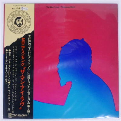 THELONIOUS MONK MAN I LOVE BLACK LION PA7058 JAPAN OBI VINYL LP - Image 1 of 2