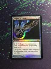 Mtg, FOIL Scepter Of Fugue. Conflux Foil Rare NM