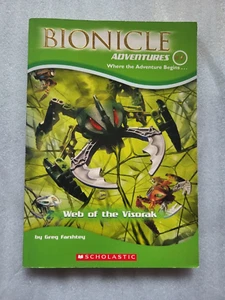 Bionicle Adventures #7: Web of the Visorak by Greg Farshtey (2005, Paperback) - Picture 1 of 2