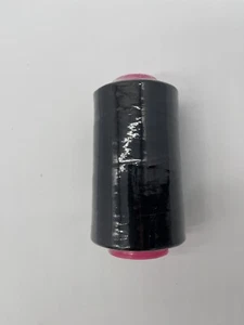 1 Big Spool BLACK Serger Sewing Machine Thread 6000 YARDS Cone Quality T27 S/2 - Picture 1 of 6