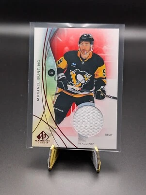 2024-25 SP Game Used Michael Bunting #35 Red Jersey Pittsburgh Penguins - Image 1 of 2