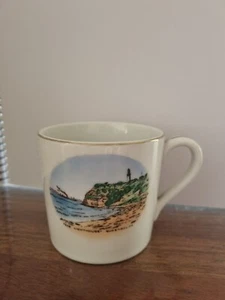 Vintage NORITAKE Queenscliff Souvenir Cup Mug "The Lighthouse" RARE poss' 1930's - Picture 1 of 6
