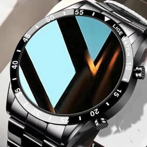 Men's Touch Screen Bluetooth Smart Watch (IP68-Waterproof) - Photo 1 sur 4