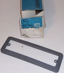 1973 Pontiac LeMans Safari wagon NOS front marker bezels 490609-10 - Picture 1 of 1