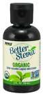 NOW Foods Organic Better Stevia Liquid Słodzik 2 uncje, 462 porcje 07/2025EXP