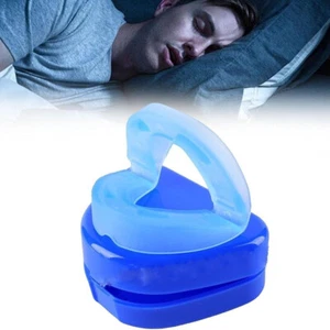 Anti-Snoring Stop Snoring Mouth Piece Sleeping Aid Quiet Night Apnea Brace Help - Picture 1 of 6