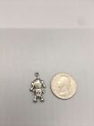 Silver Tone Dog CHARM. Head And Front End Of Dog Moves. Adorable!
