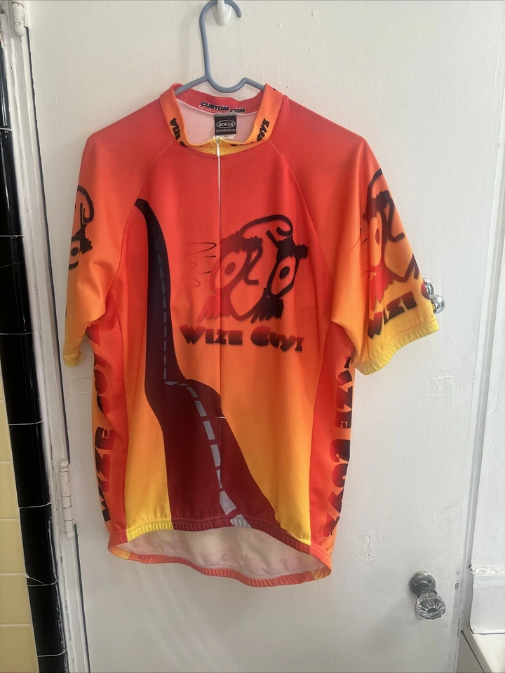 Borah Teamwear 男式职业骑行球衣 Wize Guys 3/4 Zip 2XL 免运费 — 第 1/4 张图片