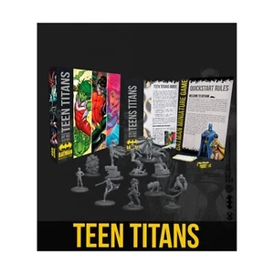 BATMAN Gioco di Miniature: Teen Titans - Scala 35MM - Non Dipinto - Età 14+ - Foto 1 di 1