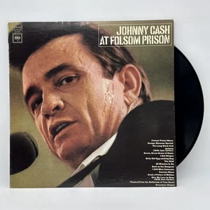 Johnny Cash - At Folsom Prison - 1968 US 1st Press Album (NM-) Ultrasonic Clean - Picture 1 of 5