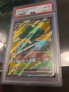 Pokémon TCG - Temporal Forces - Torterra ex 185/162 Full Art Holo Ultra Rare PS - Picture 1 of 2
