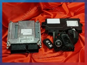 BMW E70 E71 X5 X6's M57 DIESEL ENGINE ECU SET DDE CAS START STOP BUTTON KEY LOCK - Picture 1 of 13