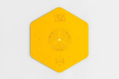 HEXMAT Yellow Bird Phono Record Isolator Mat - Image 1 of 2