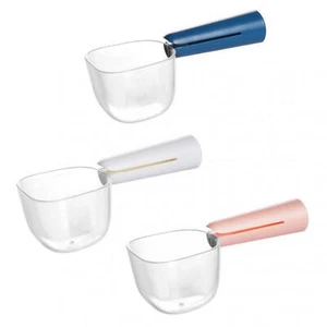 Pet Dog Food Scoop Kitten Food Measuring Cups Clear Convenient Feeding Scoops - Picture 1 of 12
