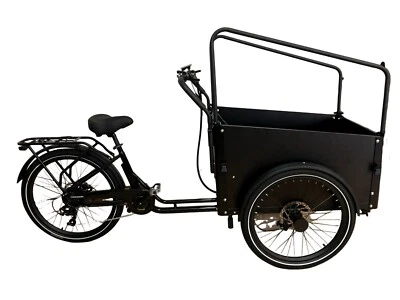 EcoMover Elektrodreirad Lastenrad E-Cargo Bike 26 Zoll 500Wh 250W Heckmotor - Bild 1 von 4