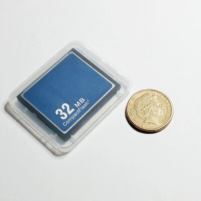 Genuine OEM 32 MB Compact  Flash Card - Vintage CF Memory for Retro Cameras AUS - image 1 of 4