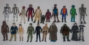 STAR WARS 1980 KENNER VINTAGE 3.75” LUKE YODA HAN ESB ROTJ ACTION FIGURE LOT 21 - Picture 1 of 4