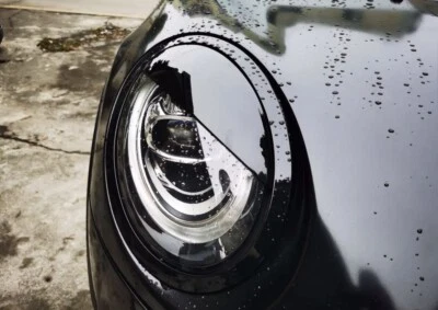 MINI F56 Copri occhi arrabbiati neri linea retta F55 F56 F57 Cooper S JCW - Immagine 1 di 4