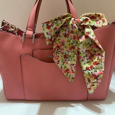 Bolso de Hombro Steve Madden Cuero Guijarro Genuino con Bolsa Grande Desmontable - Nuevo con Etiquetas Foto 1 de 4