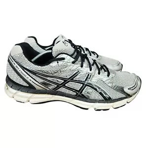 Asics Gel Excite 2 Running Shoes 13 Extra Wide Silver Black Sneakers Trainers - Picture 1 of 11