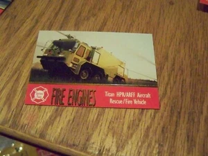 FIRE ENGINES TITAN HPR/ARFF AIRCRAFT RESCUE / FIRE SERIES TWO TRADING CARD #194 - Picture 1 of 1