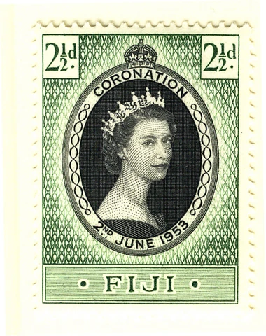 FIJI 1953 CORONATION  MNH Cover