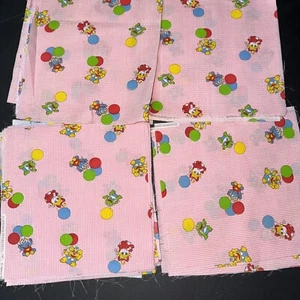 32 8” Quilting Fabric Squares Muppet Babies Springs Henson Assoc. - Picture 1 of 3