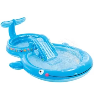 Piscina Gonfiabile per Bambini Intex Parco giochi Balena 235 L 23,4 x 9,9 x 3 - Foto 1 di 3