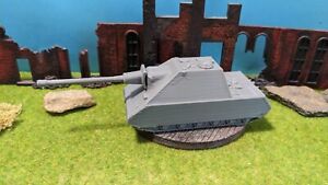 Panzerkampfwagen Prototipo " Jagdmauser " Carro Armato Come Kit Modello WW2 1:87