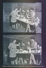 BROOKLYN SOUP KITCHEN ORIGINAL NEGATIVES 1946 FAMOUS PHOTOGRAPHER VINTAGE