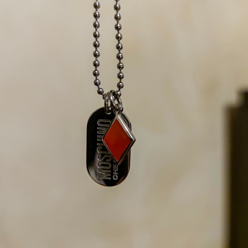 Collana Unisex in acciaio Moschino Cheap and Chic