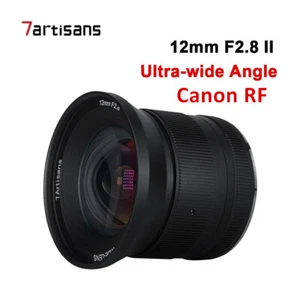 7artisans 12mm F2.8 II APS-C Ultra-Wide Angle Lens for Canon RF mount Camera - Picture 1 of 6